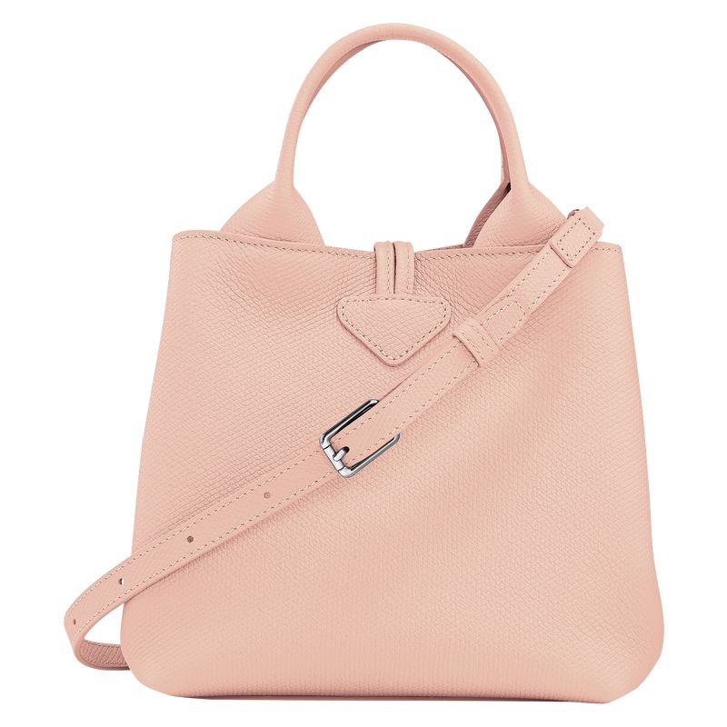 Light Rose Longchamp Le Roseau S Women Handbag | US-234QKLUIE