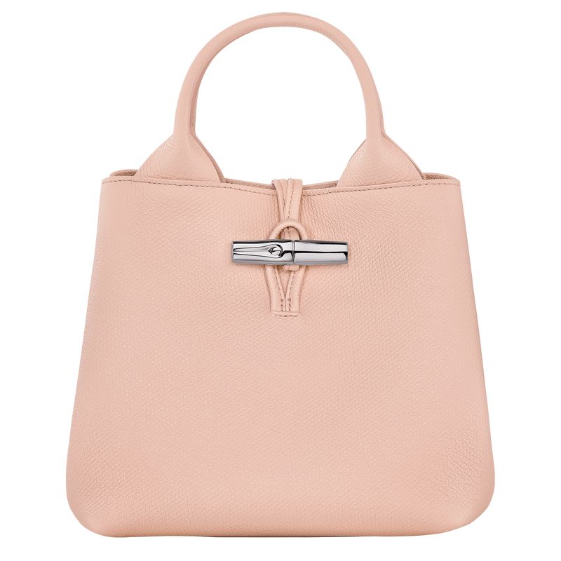 Light Rose Longchamp Le Roseau S Women Handbag | US-234QKLUIE