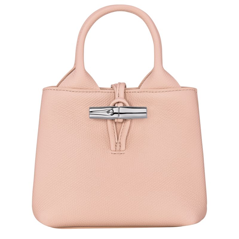 Light Rose Longchamp Le Roseau Xs Women Handbag | US-481KNMVBD