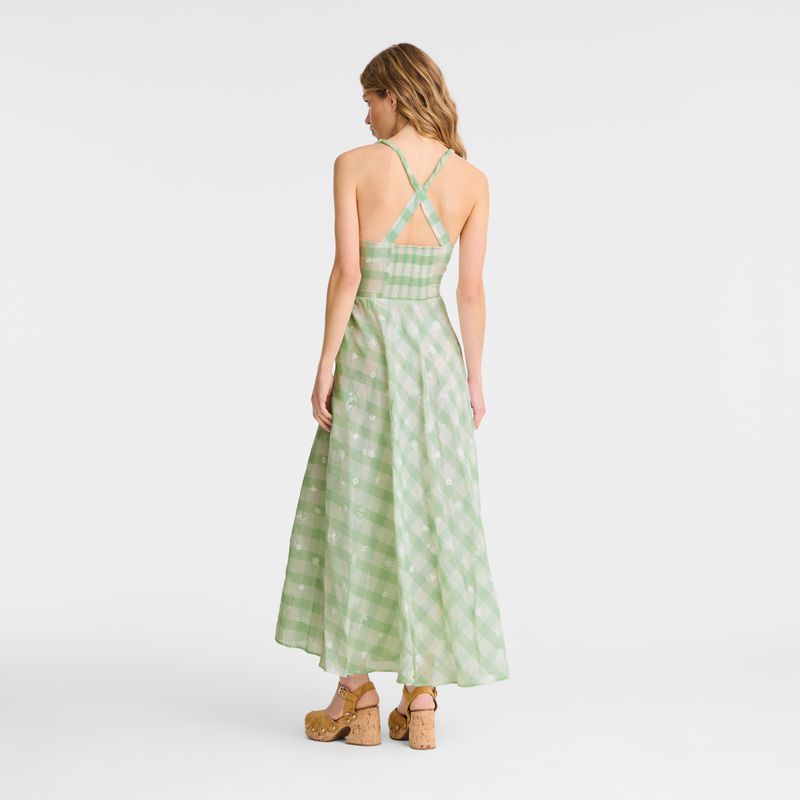 Light Turquoise Green Longchamp Long Women Dress | US-290OSGJYZ