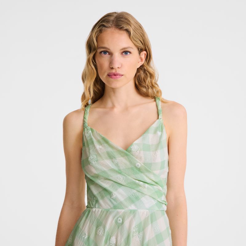 Light Turquoise Green Longchamp Long Women Dress | US-290OSGJYZ
