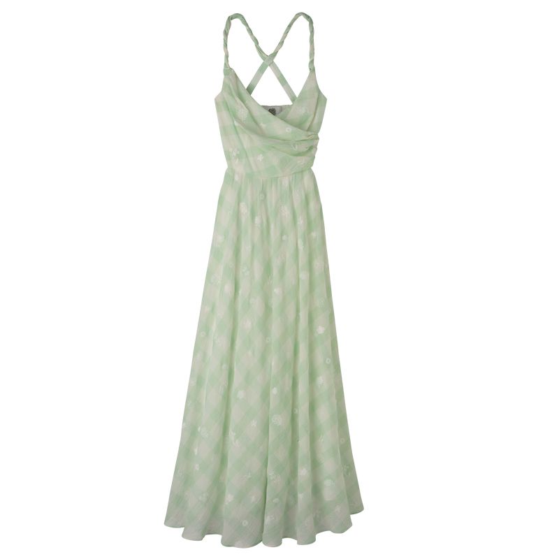 Light Turquoise Green Longchamp Long Women Dress | US-290OSGJYZ