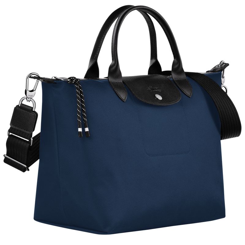 Navy Longchamp Le Pliage Energy L Men Handbag | US-639GAPYZK
