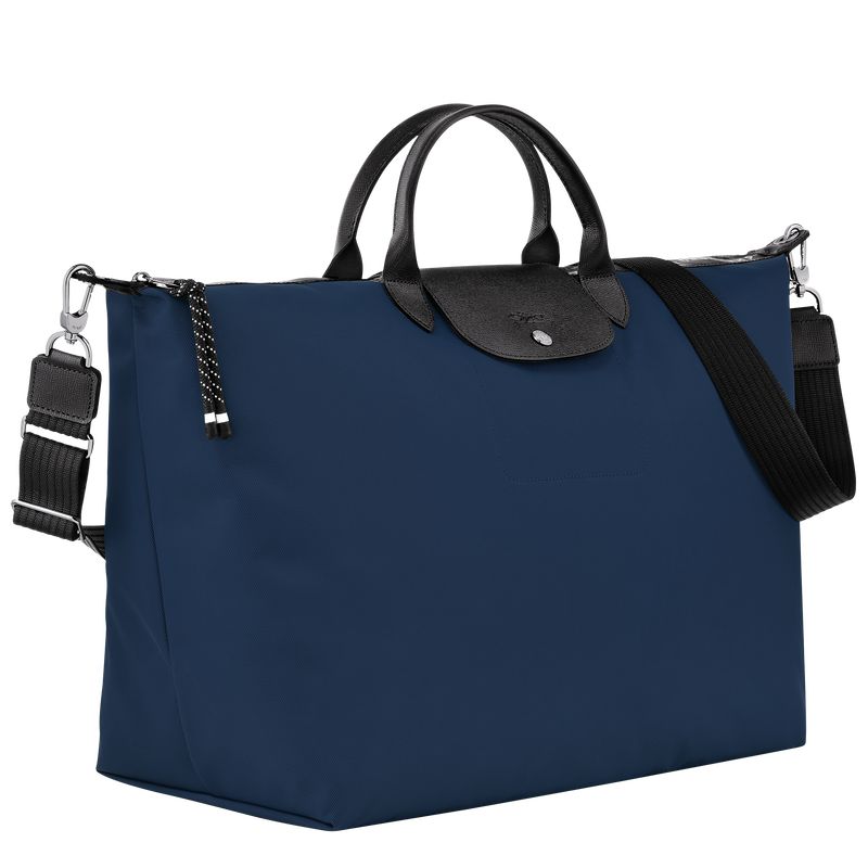 Navy Longchamp Le Pliage Energy L Men Travel Bag | US-084XQEWUF