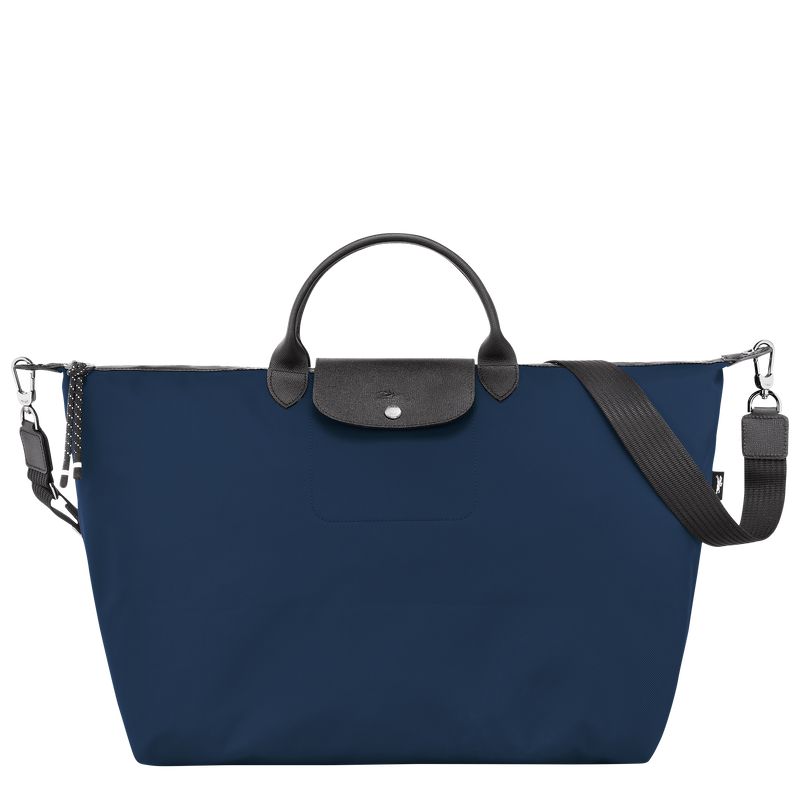 Navy Longchamp Le Pliage Energy L Men Travel Bag | US-084XQEWUF