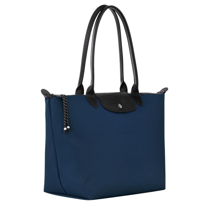 Navy Longchamp Le Pliage Energy L Women Tote Bag | US-934JNPXDF