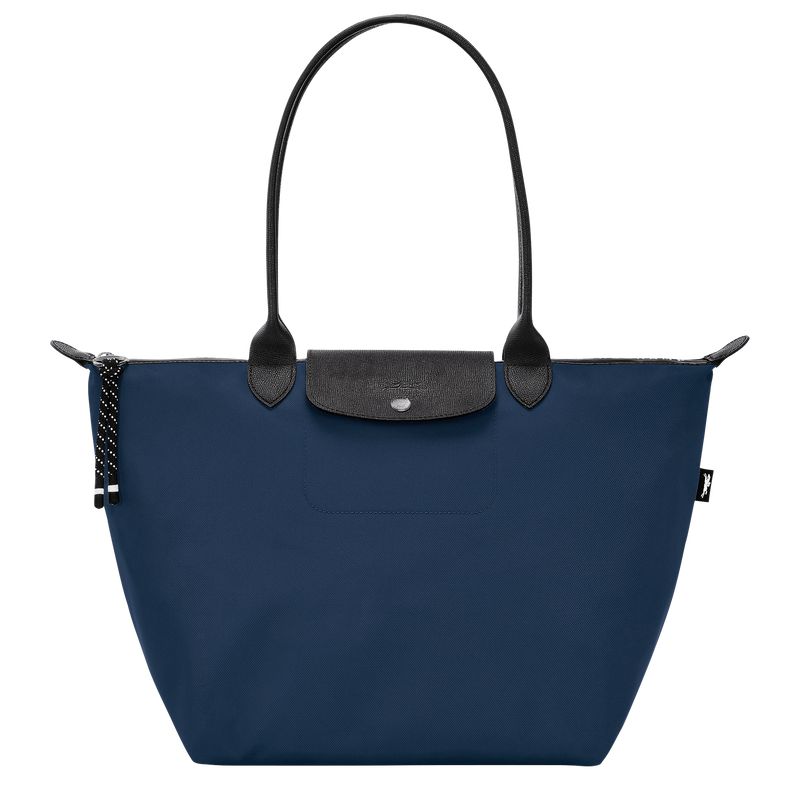 Navy Longchamp Le Pliage Energy L Women Tote Bag | US-934JNPXDF