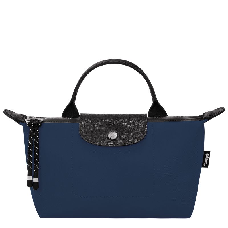 Navy Longchamp Le Pliage Energy Men Pouch | US-510NPOQIR