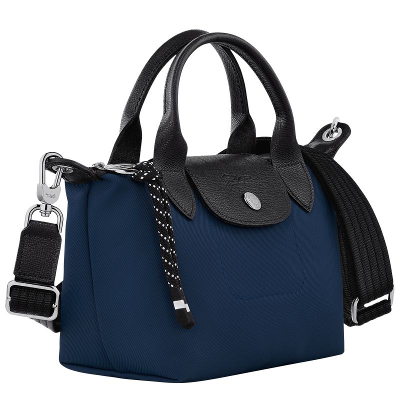Navy Longchamp Le Pliage Energy Xs Men Handbag | US-245SADNBW