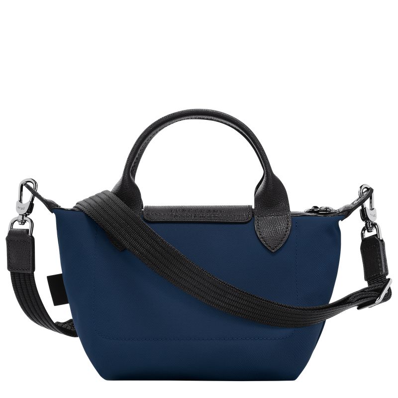 Navy Longchamp Le Pliage Energy Xs Men Handbag | US-245SADNBW
