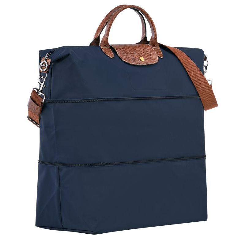 Navy Longchamp Le Pliage Original Expandable Women Travel Bag | US-192LOWAGD
