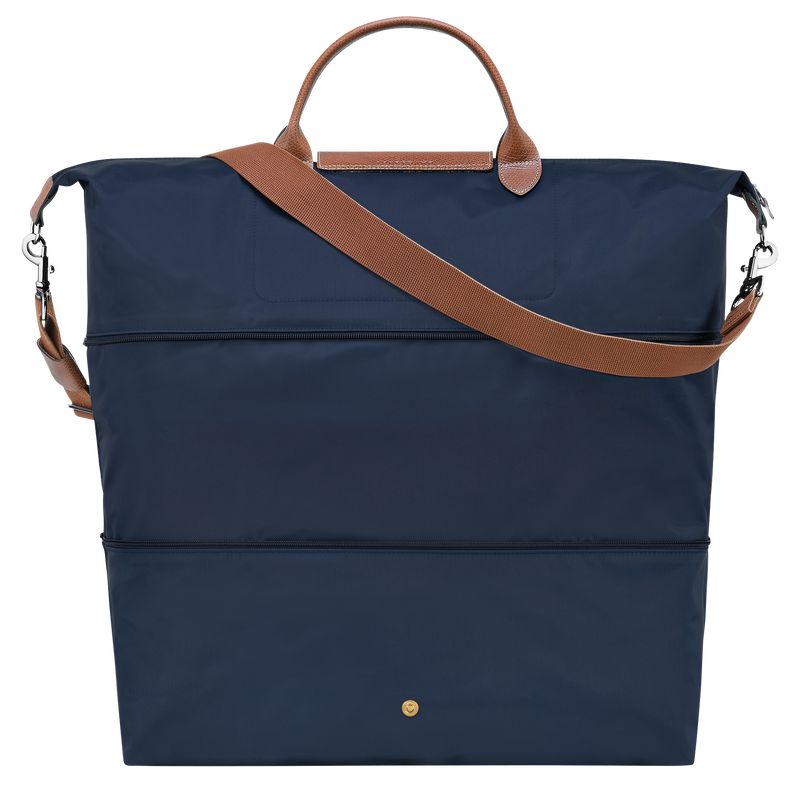 Navy Longchamp Le Pliage Original Expandable Women Travel Bag | US-192LOWAGD