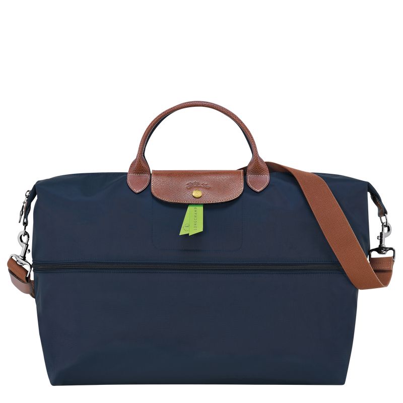 Navy Longchamp Le Pliage Original Expandable Women Travel Bag | US-192LOWAGD
