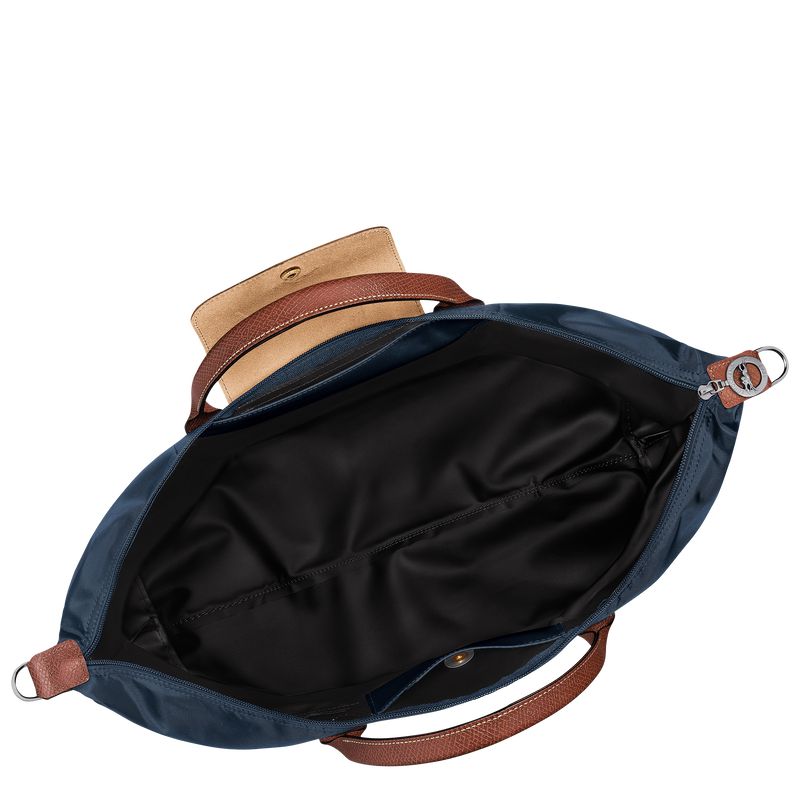 Navy Longchamp Le Pliage Original Expandable Women Travel Bag | US-192LOWAGD