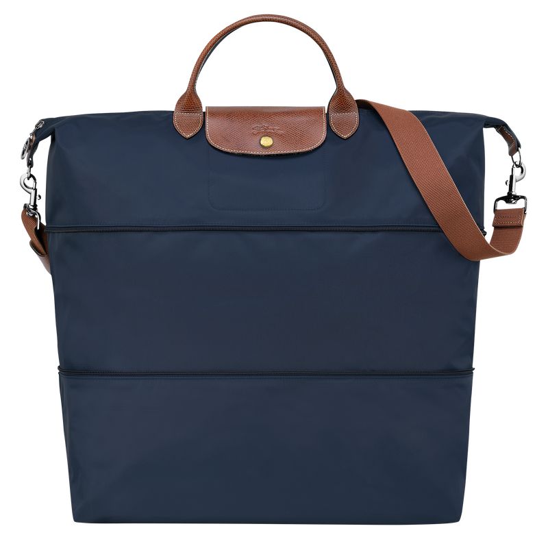 Navy Longchamp Le Pliage Original Expandable Women Travel Bag | US-192LOWAGD