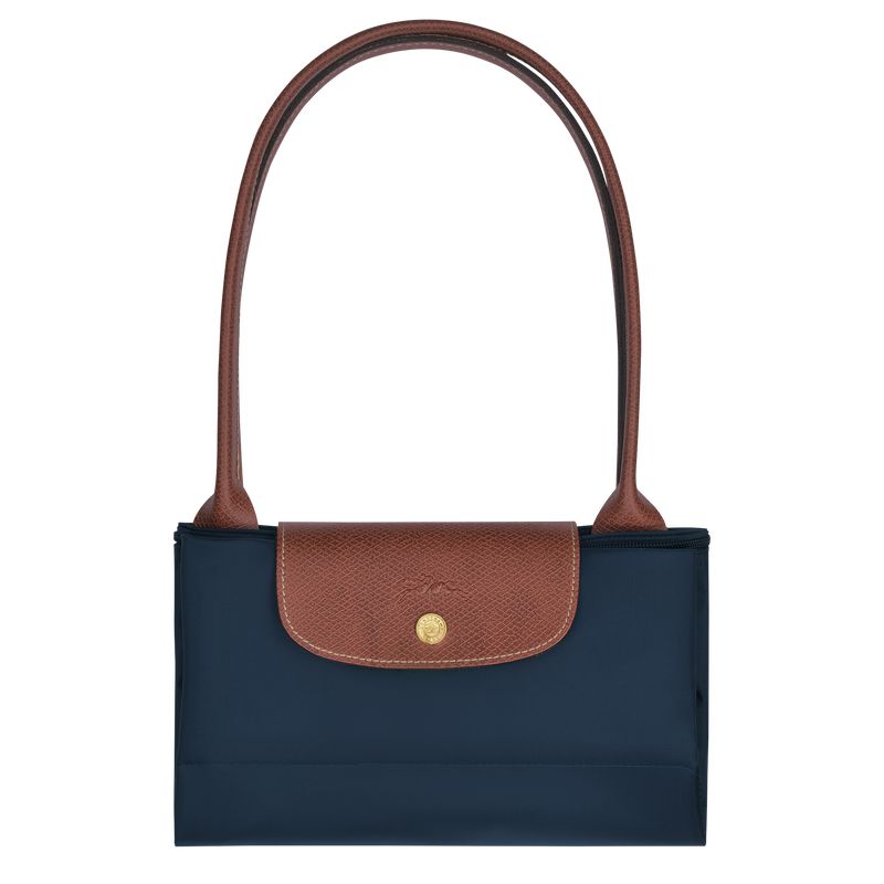 Navy Longchamp Le Pliage Original L Women Tote Bag | US-408SVDPQW