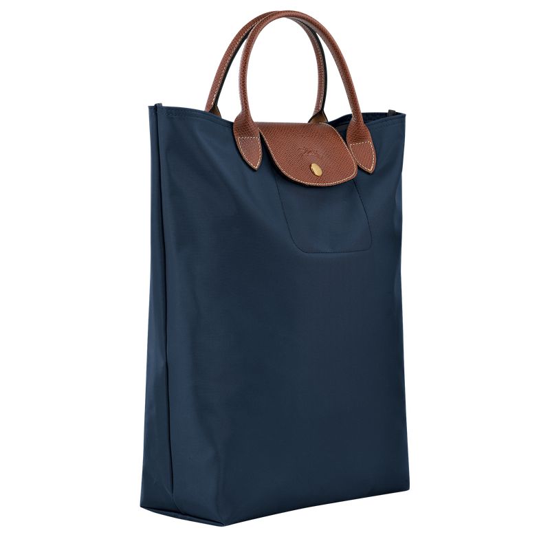 Navy Longchamp Le Pliage Original M Men Tote Bag | US-320HVTIXW