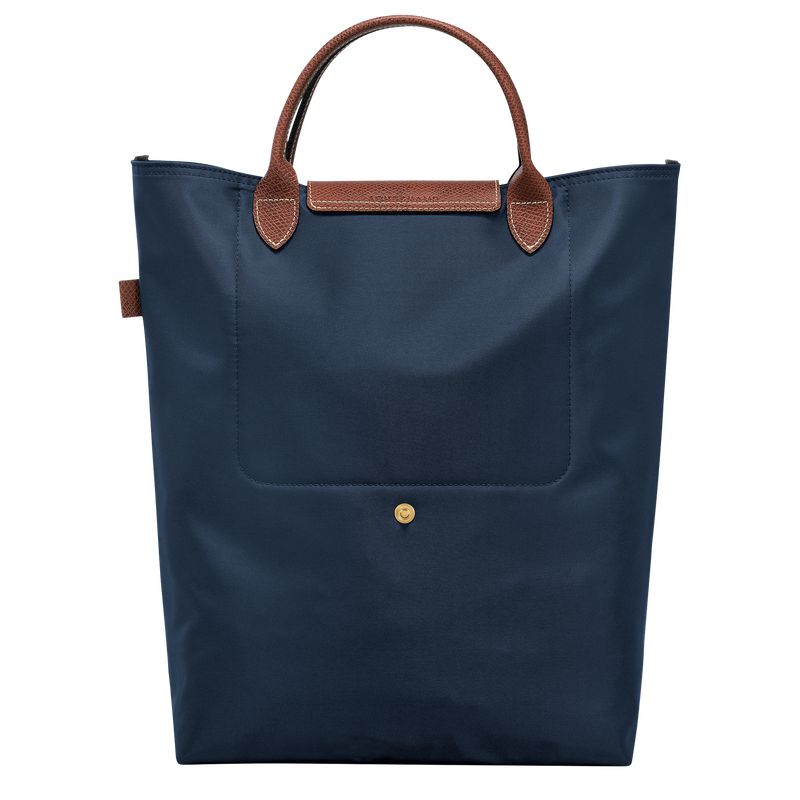 Navy Longchamp Le Pliage Original M Men Tote Bag | US-320HVTIXW