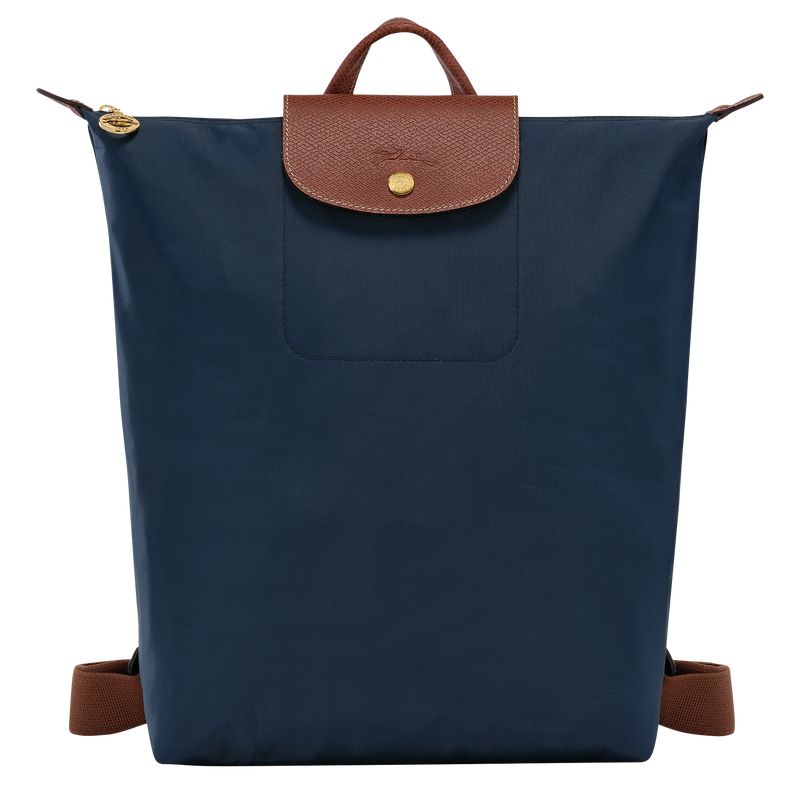 Navy Longchamp Le Pliage Original M Men Backpack | US-071XNGRVT