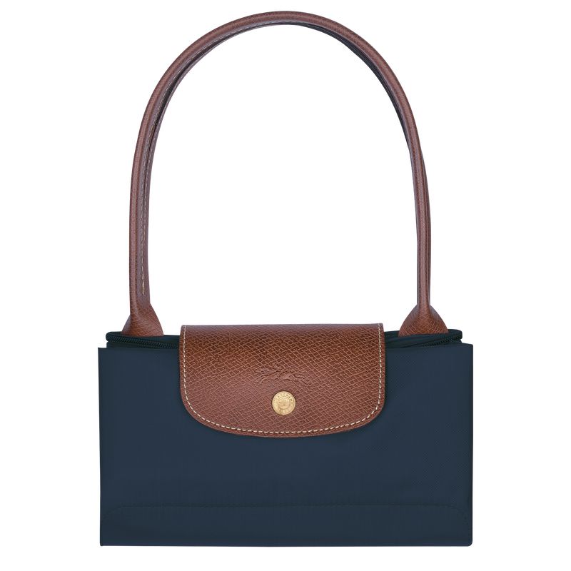 Navy Longchamp Le Pliage Original M Women Tote Bag | US-590IRNYLE