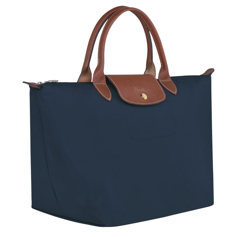 Navy Longchamp Le Pliage Original M Women Handbag | US-041KWOULV