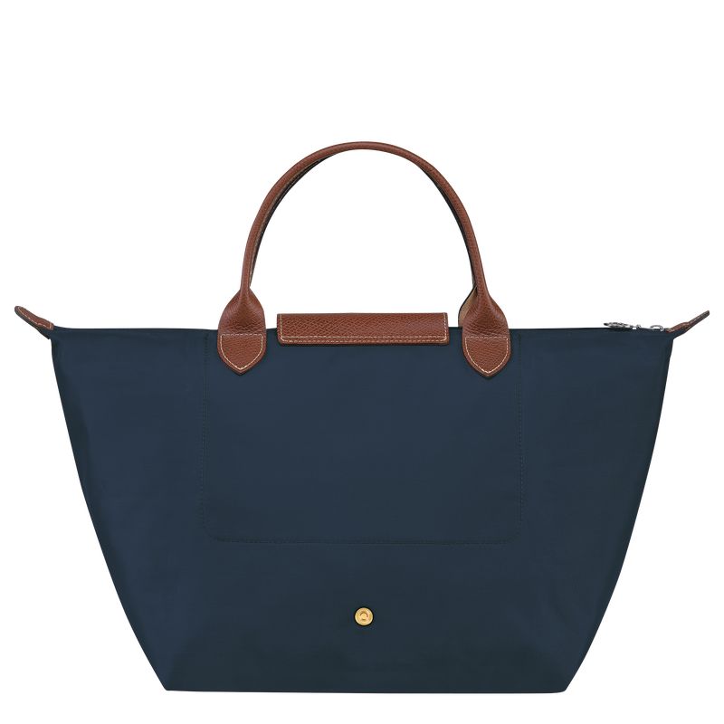 Navy Longchamp Le Pliage Original M Women Handbag | US-041KWOULV