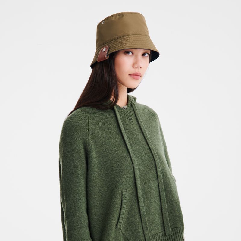 Navy Longchamp Reversible Women Bucket Hat | US-849KNVTJC