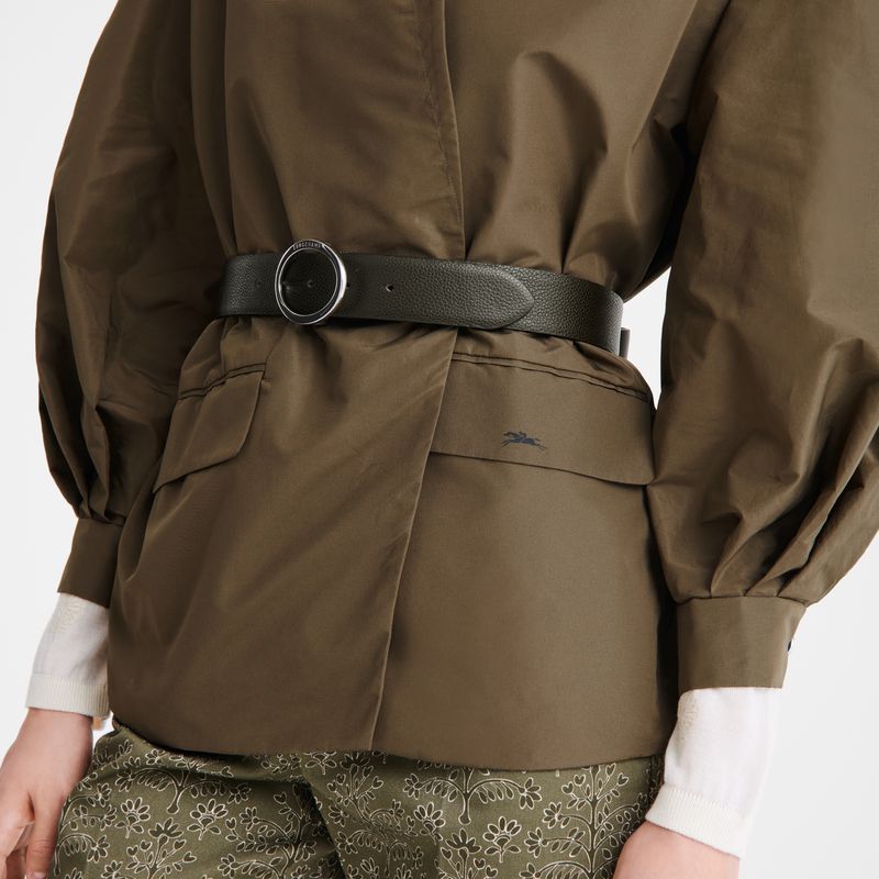 Olive Longchamp Kimono Women Jacket | US-038YJOFGU