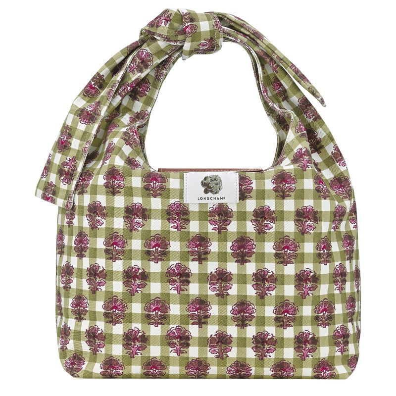 Olive Longchamp Le Pliage Collection M Women Shoulder Bag | US-840EKXJZT