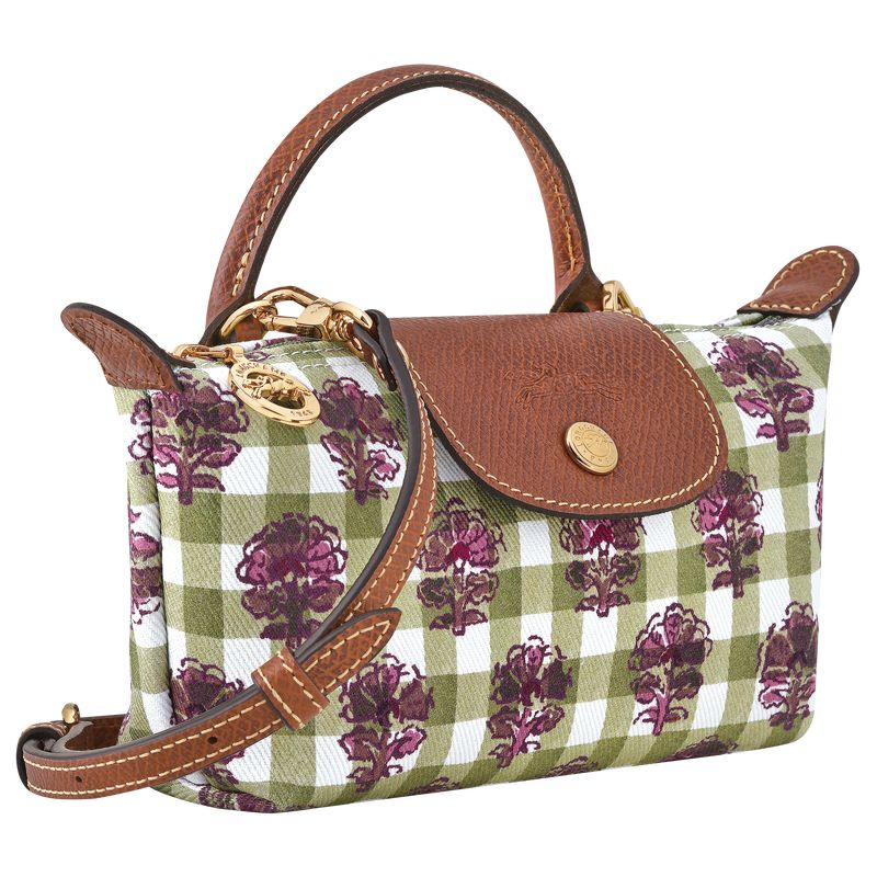 Olive Longchamp Le Pliage Collection Xs Women Pouch | US-927RKTMVH