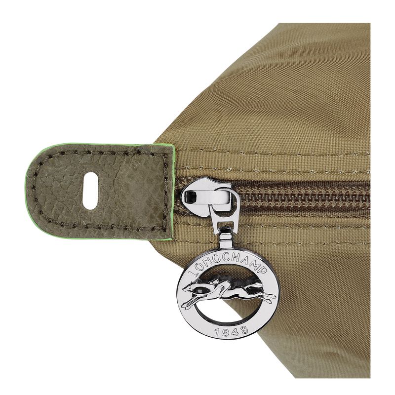 Olive Longchamp Le Pliage Green L Men Travel Bag | US-267RCWSQU