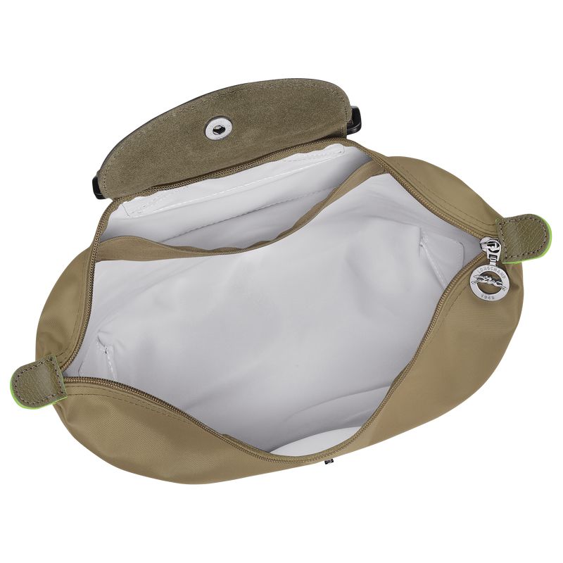 Olive Longchamp Le Pliage Green M Men Backpack | US-703RQNICT