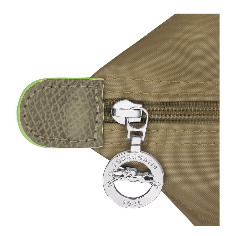Olive Longchamp Le Pliage Green M Women Handbag | US-064ZTBWRX