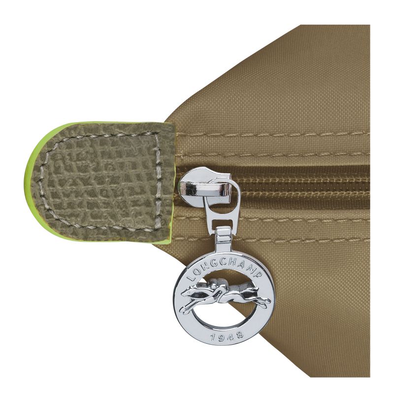 Olive Longchamp Le Pliage Green M Women Tote Bag | US-570XQSAMT