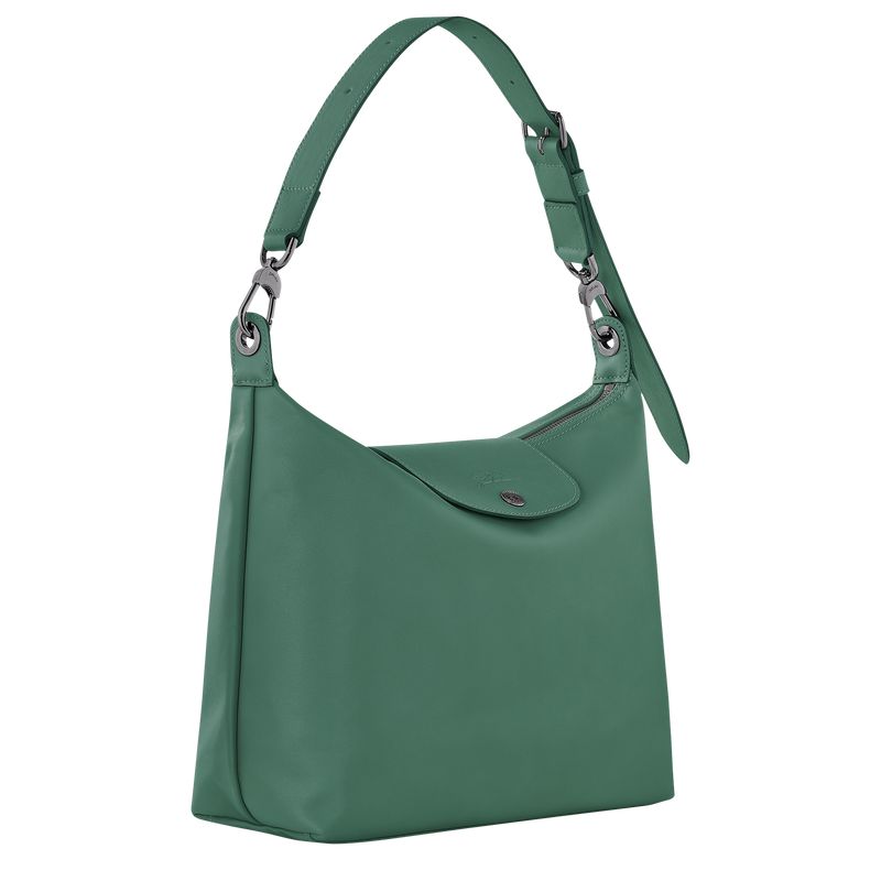Olive Longchamp Le Pliage Xtra M Women Hobo Bag | US-945JMXFYH