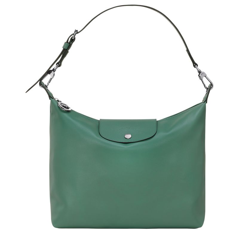 Olive Longchamp Le Pliage Xtra M Women Hobo Bag | US-945JMXFYH