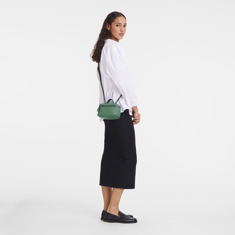 Olive Longchamp Le Pliage Xtra Xs Vanity Women Toiletry Bags | US-103UXNHZK