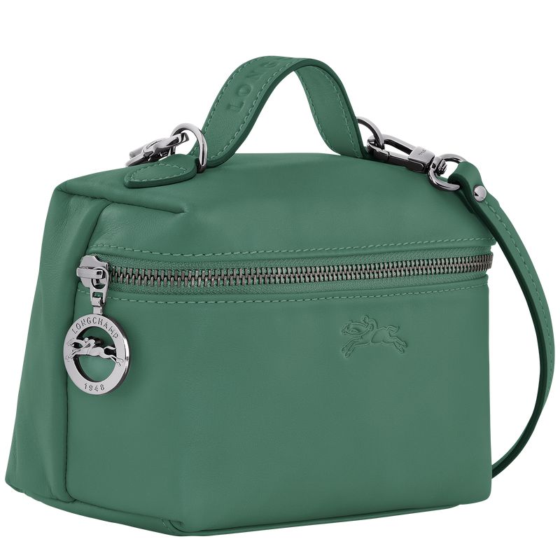 Olive Longchamp Le Pliage Xtra Xs Vanity Women Toiletry Bags | US-103UXNHZK