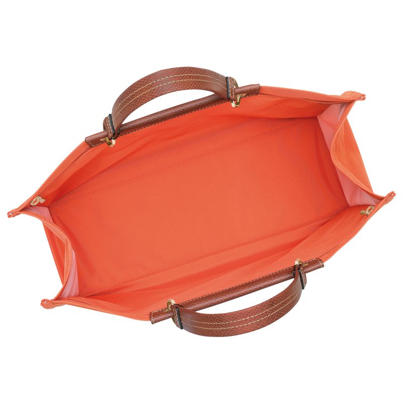 Orange Longchamp Cabas L Women Tote Bag | US-586JEHIGY