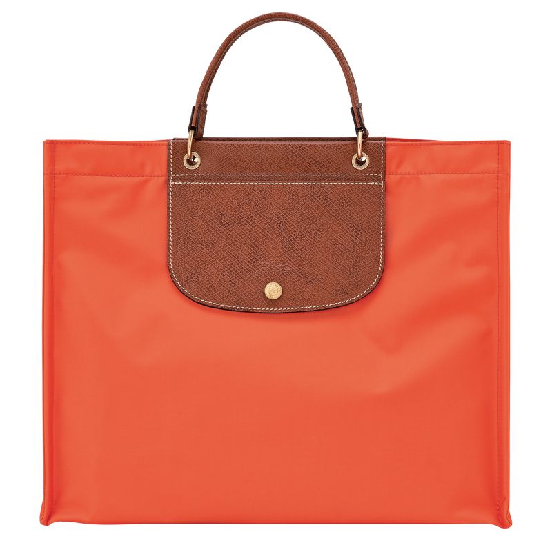 Orange Longchamp Cabas L Women Tote Bag | US-586JEHIGY