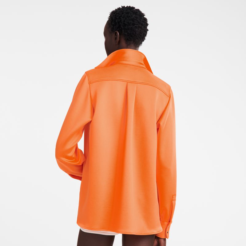 Orange Longchamp Jersey Women Shirts | US-056ZESVFG