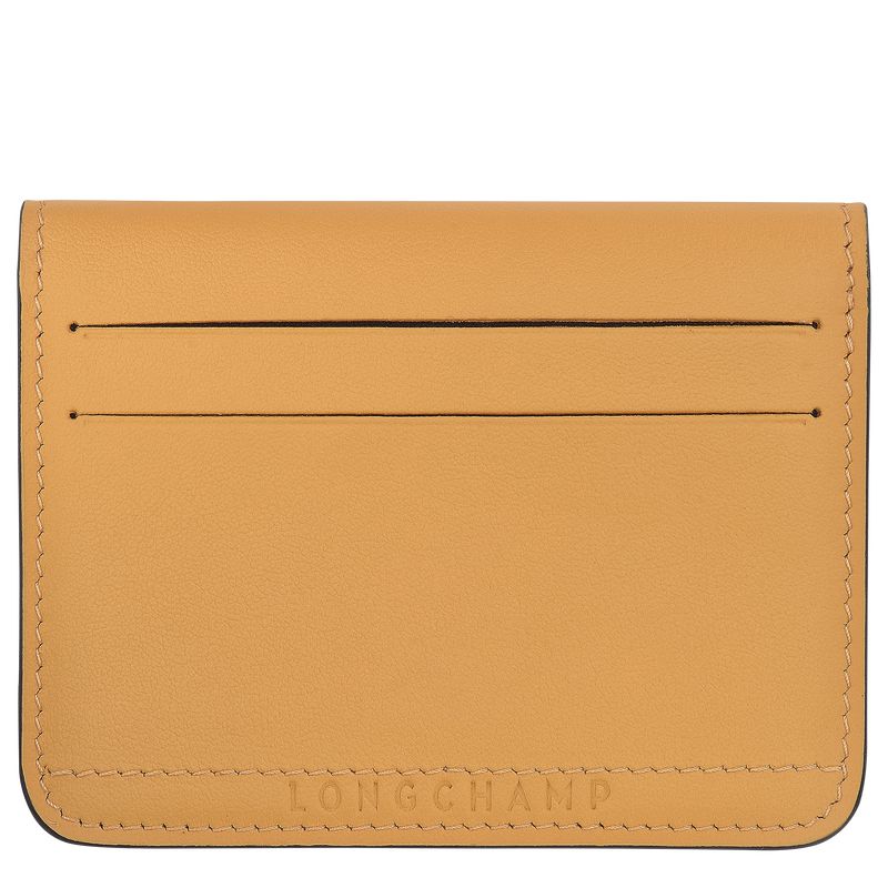 Orange Longchamp Le Pliage Xtra Men Card Holder | US-819CTLUMD