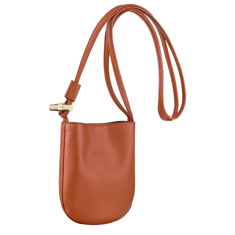 Orange Longchamp Le Roseau S Women Crossbody Bag | US-708EXBJPL