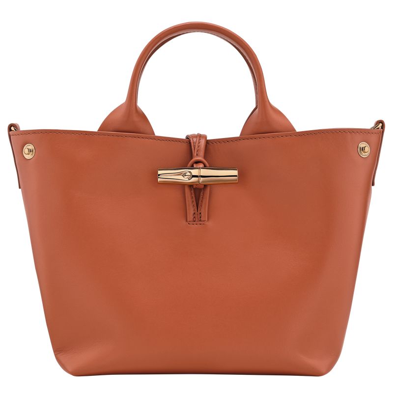 Orange Longchamp Le Roseau S Women Handbag | US-798ITVHYX