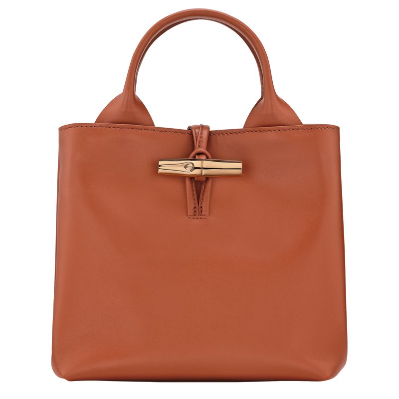 Orange Longchamp Le Roseau S Women Handbag | US-798ITVHYX