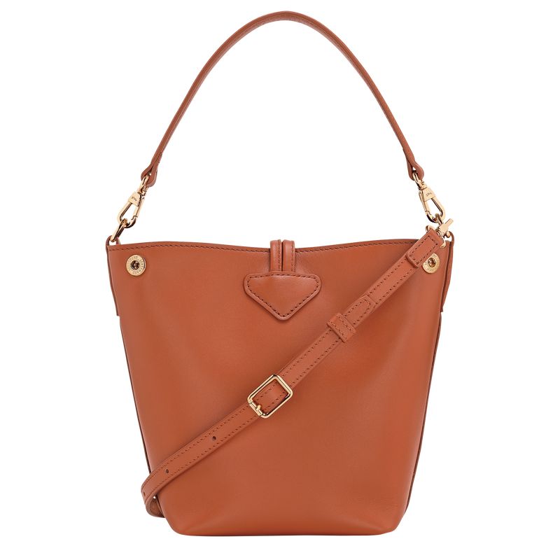 Orange Longchamp Le Roseau Xs Women Bucket Bag | US-948WORBQM