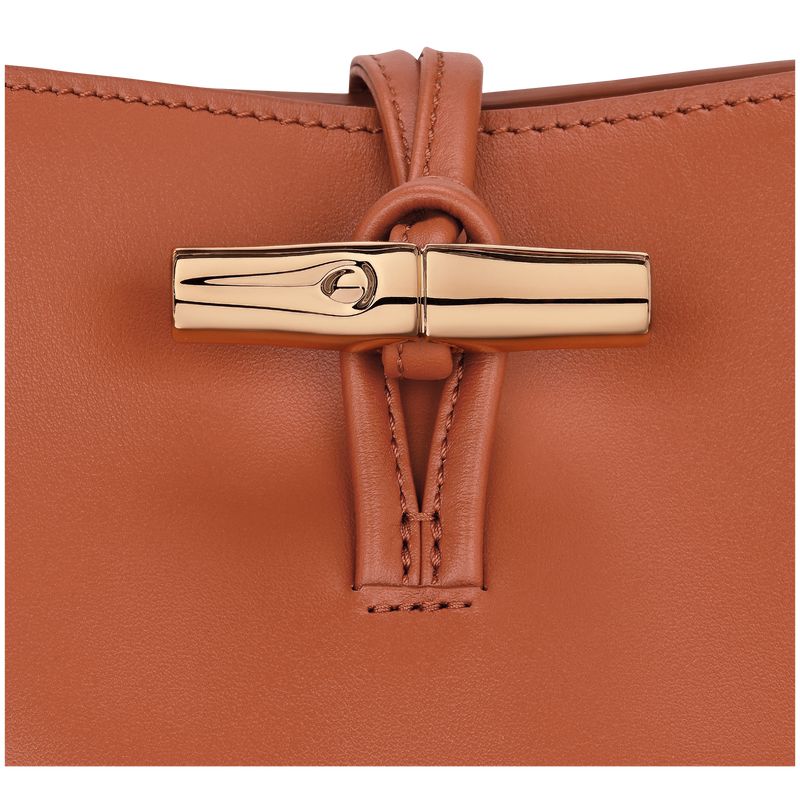 Orange Longchamp Le Roseau Xs Women Bucket Bag | US-948WORBQM