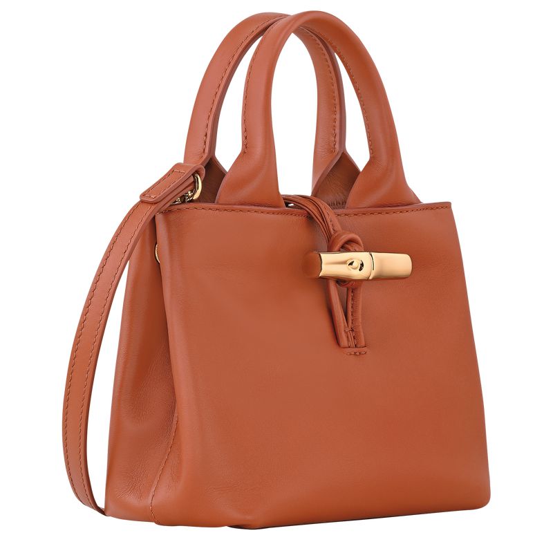 Orange Longchamp Le Roseau Xs Women Handbag | US-961FUARBN