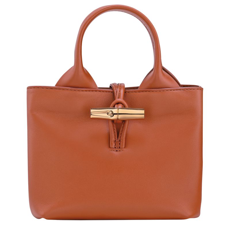 Orange Longchamp Le Roseau Xs Women Handbag | US-961FUARBN