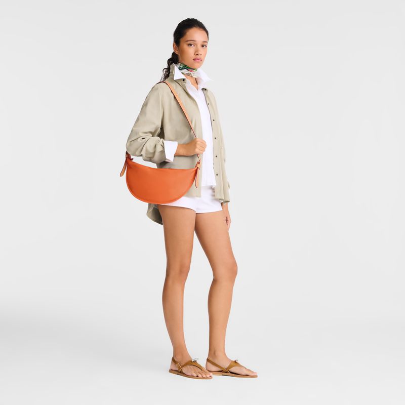 Orange Longchamp Smoothie M Women Crossbody Bag | US-246ACPQRE